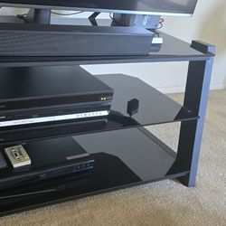 Glass Entertainment Center 