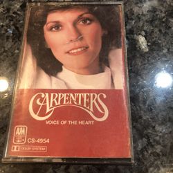 Carpenters “Voice of The Heart” Cassette 1983.  Preowned Tested