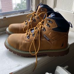 Nautica Work Boots Size 8.5 amen