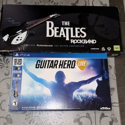 GUITAR HERO LIVE ROCK BAND VIDEO GAME CONTROLLER SONY PLAYSTATION 2 4 5 PS2 PS4 PS5 WII XBOX 360 ONE