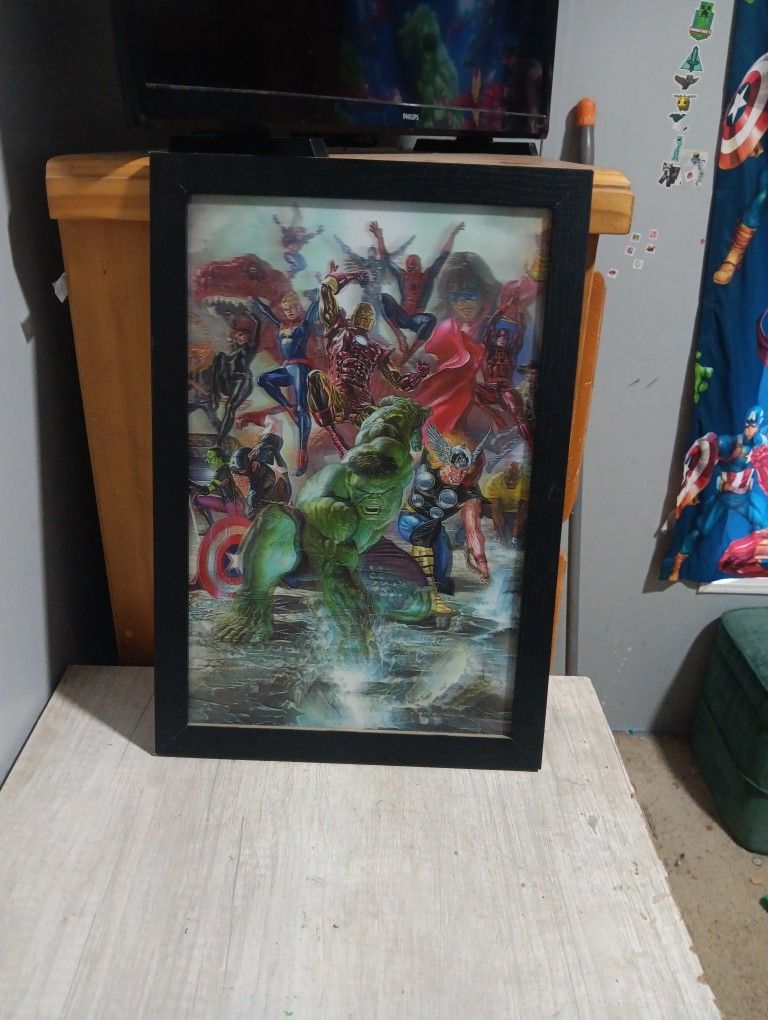 Superheros Frame / Cuadro