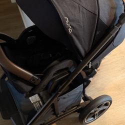 Nuna ® x BMW MIXX™ next Element Black Compact Foldable Baby Stroller