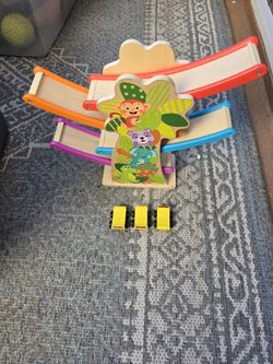Spark Create Imagine Trees, Cars, and Tracks Race Set, Toddler Toy