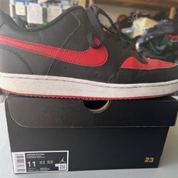 Jordan Black And Red Shoes