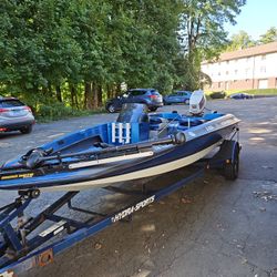 97 Htdra Sport Bass Boat 