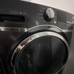 GE Washer  Front Load Grey 
