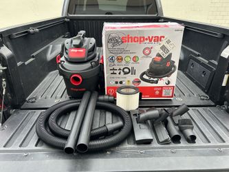 NEW Shop-Vac 4-Gallon 6 HP Corded Wet/Dry Shop Vacuum w/Accessories