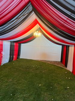 TENTS AND DRAPING