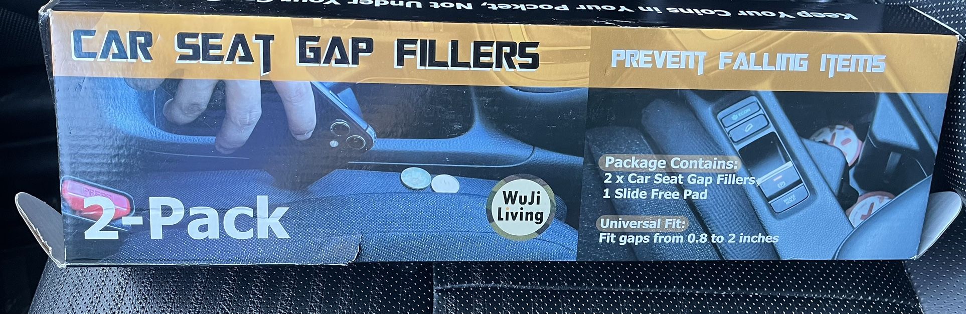 Car Seat Gap Fillers - Camo 2-Pack
