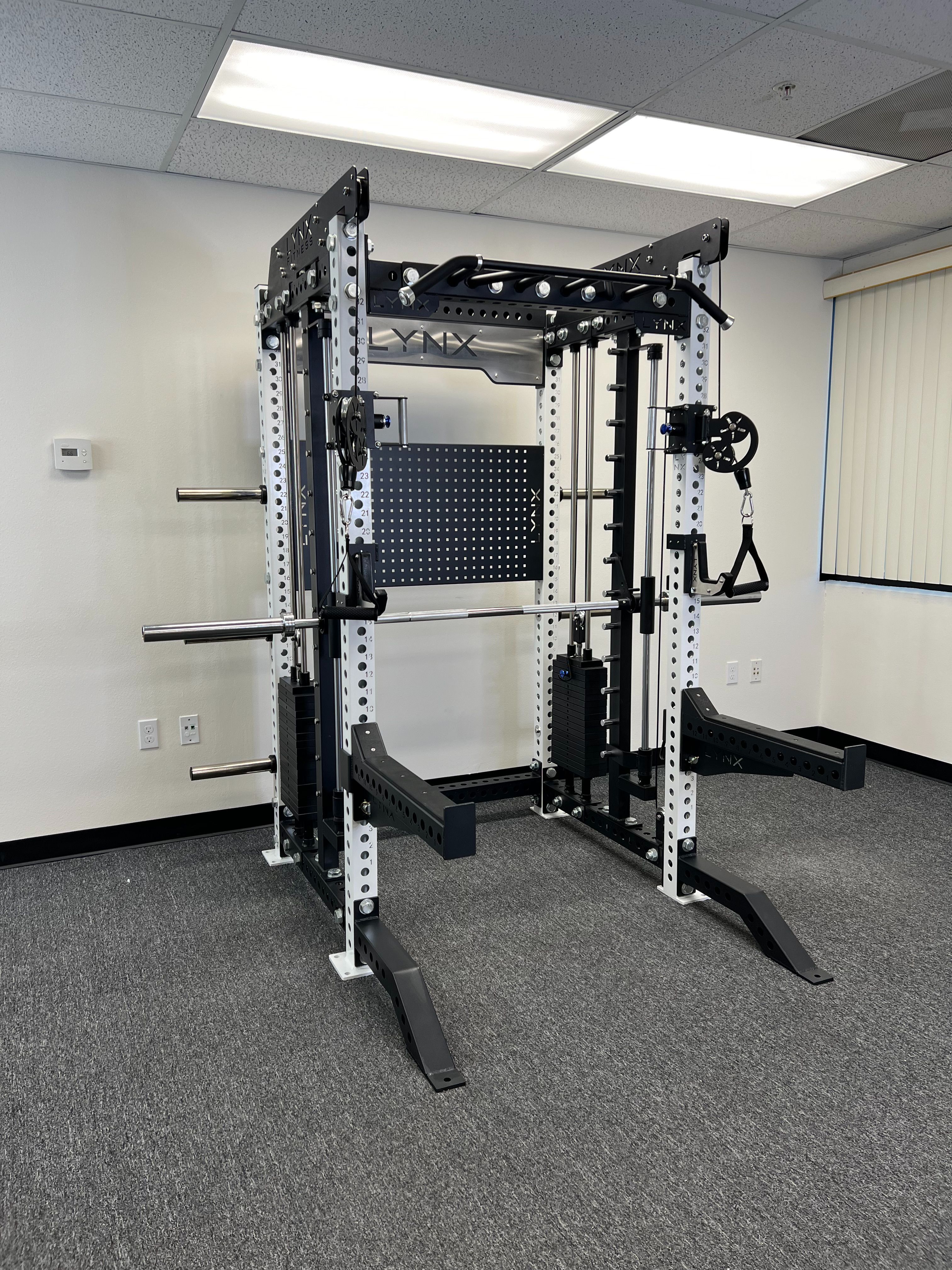 FULLY LOADED - FREE DELIVERY🟢All In One Home Gym🟢 Functional Trainer🟢Smith Machine🟢Squat Rack🟢Cable Machine