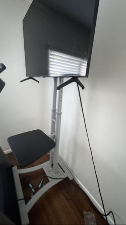 Moving Sale — Flat Screen TV with Rolling Stand