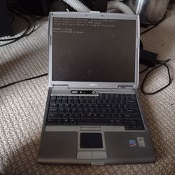 Dell 610 Centrino Laptop As Is No Power Adapter