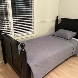 Solid Wood Twin Bed Frame