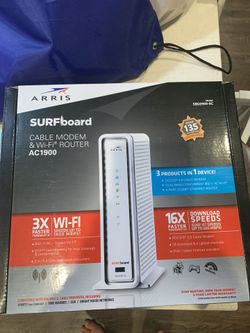 Arris surfboard AC1900 modem/router
