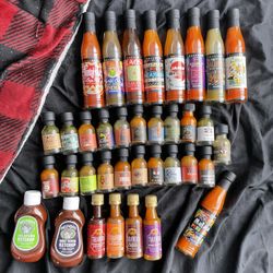Lot Of Hot Sauce 