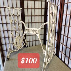 $100 ANTIQUE SINGER Sewing Machine Base