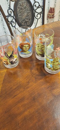 Collectible Shrek Glasses
