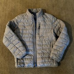 Grey Club Room Puffer Jacket 