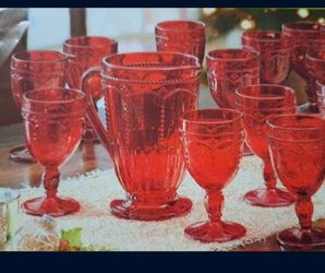 Princess House Jarra Con  12 Copas. 