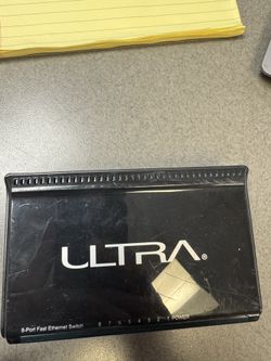 Ultra 8-port Fast Ethernet Switch 10/100 MBPS. 