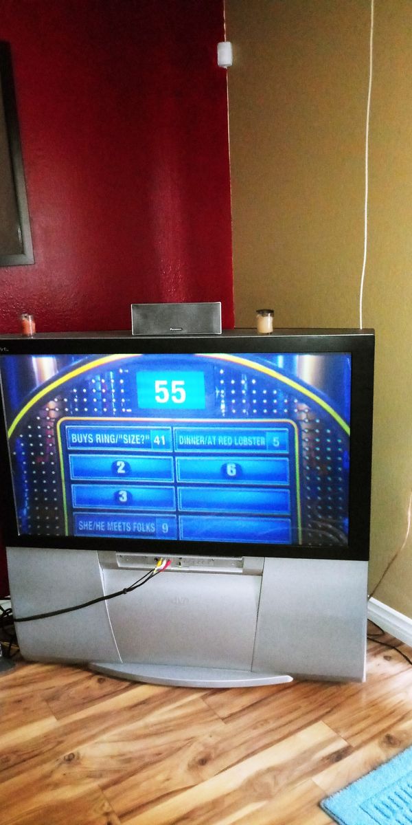 Jvc 48" projection television with original remote for Sale in