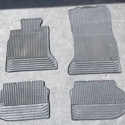 2011-2016 BMW F10 528i 535i 535d 550i 550xi M5 floor mats OEM Rubber ALL SEASON