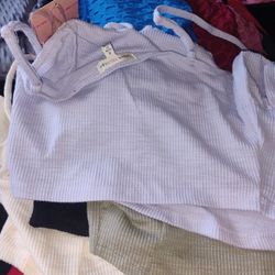 Blouse Size Medium White Black Green And Purple