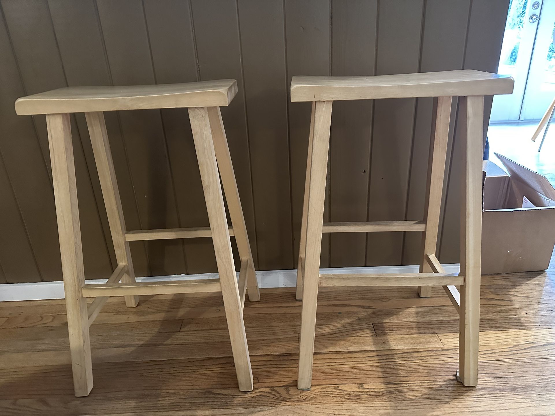 Matching Wooden Stools