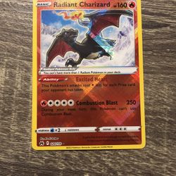 Radiant Charizard Crown Zenith- mint from pack