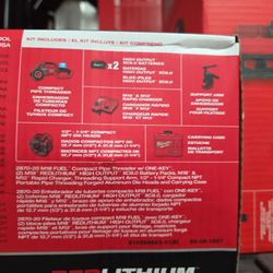 Milwaukee
M18 FUEL One-Key Cordless Brushless Compact Pipe Threader Kit W/(2) 8.0Ah Batteries, 1/2 in. - 1-1/4 in. Aluminum Dies