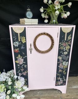 Vintage Cabinet Linen Closet