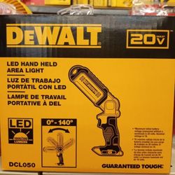 DEWALT 20V LED HAND HELD AREA LIGHT TOOL ONLY