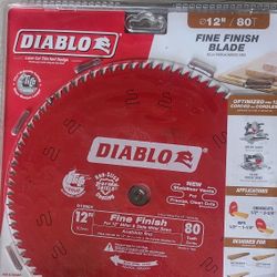 Diablo 12in. x 80-Tooth Fine Finish Saw Blade for Wood