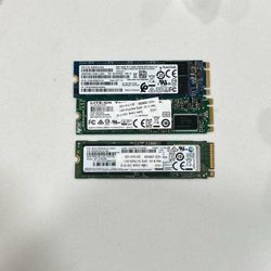 NVME  Hard Drives 256gb