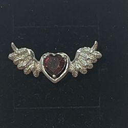 Heart With Wings S925