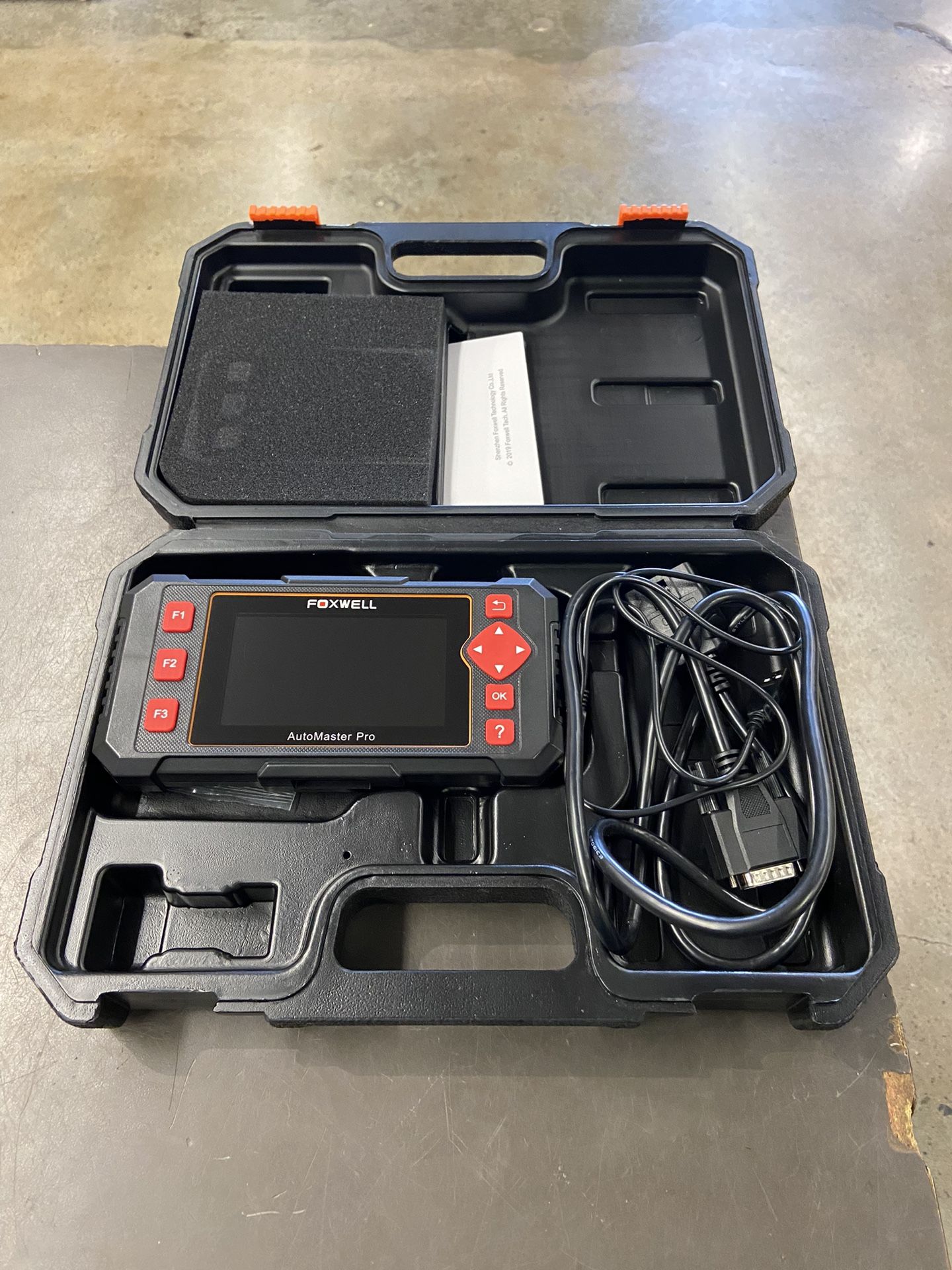 FOXWELL AutoMaster Pro Scanner in Case for Sale in Tacoma, WA - OfferUp