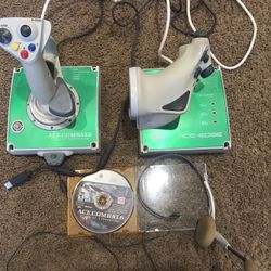 Ace Combat Flight Sticks for Xbox 360 (no Game As In Picture) 