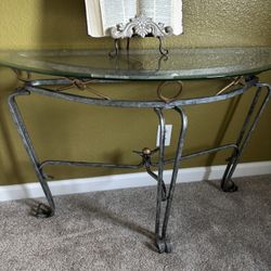 Glass Credenza/table