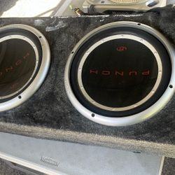 Punch 1 Subwoofer Car Audio 