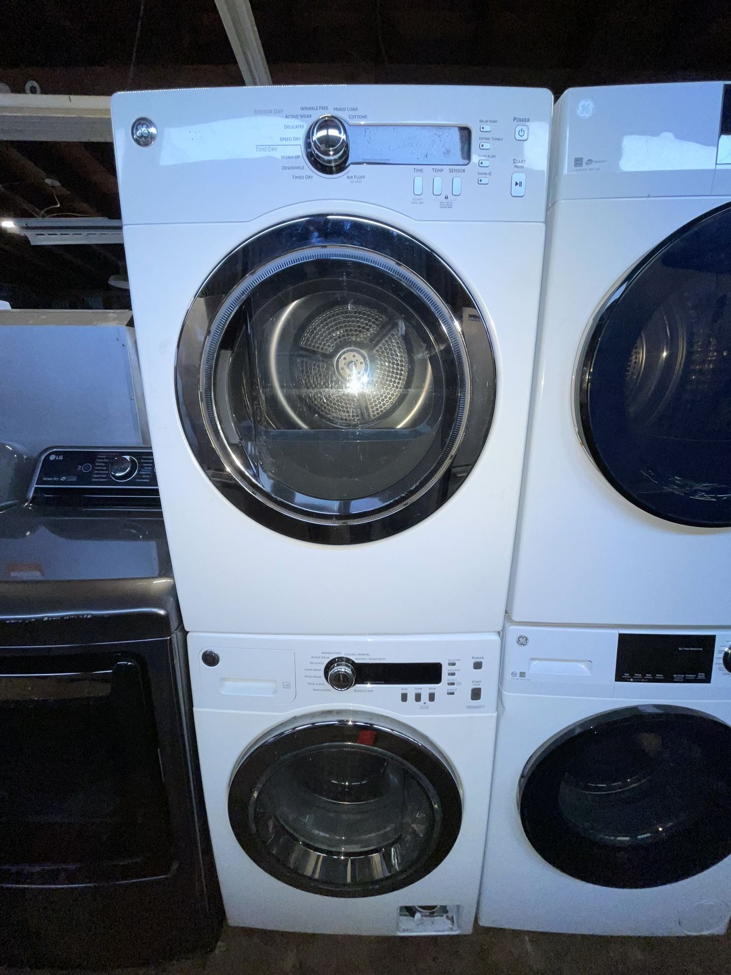 🧺 GE WCVH4800K2WW Front-Load Washer (24” Compact)