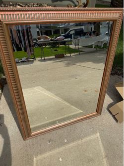 Large decorative mirror