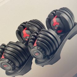 Adjustable  Dumbbell Set With Stand