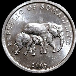 2005 Somaliland 5 Shilling Coin