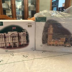 Buckingham Palace And Big Ben From Dept 56