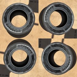 245/70R17 Goodyear Wrangler Territory HT Set of 4 9/32 tread Used Tires 146