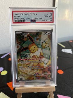 PSA 10 Eevee SVP 173 Prismatic Evolutions ETB
