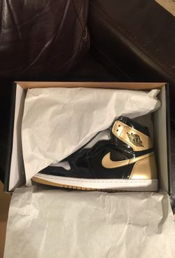 Air Jordan retro 1 top 3 gold