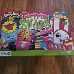 Shopkins Suprise Slides Board Game 