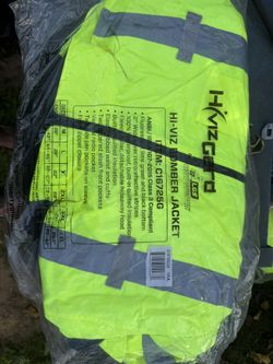 Hi-viz Bomber Jacket 2xl New