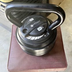 Critical Supplie 40-lb Adjustable Kettlebell
